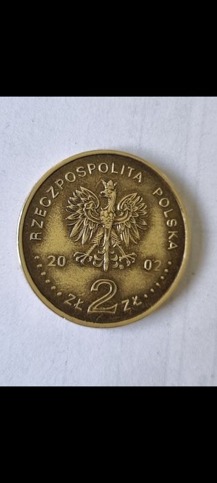Moneta 2 zł, Gen. Broni Władysław Anders 2002r.