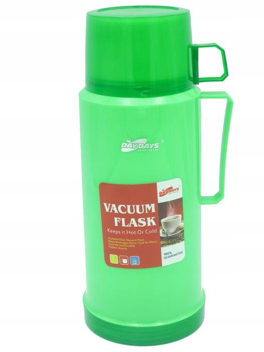 termos szklany wkład wysoka jakość + kubek - 1l