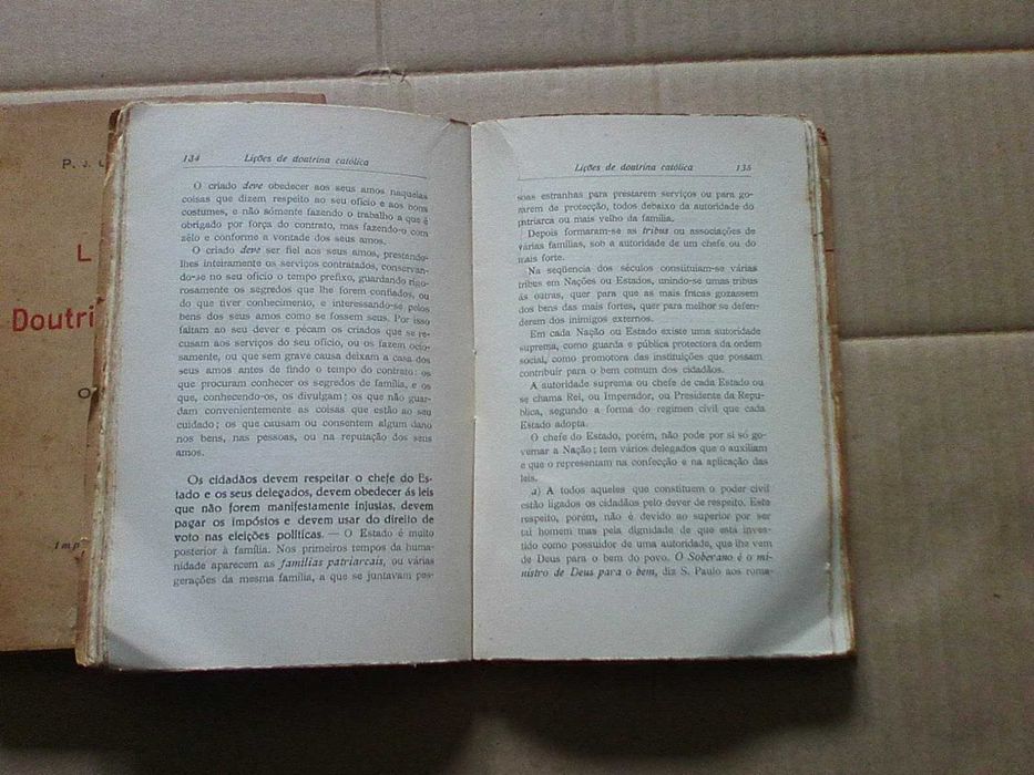 Lições de Doutrina Católica - dois volumes