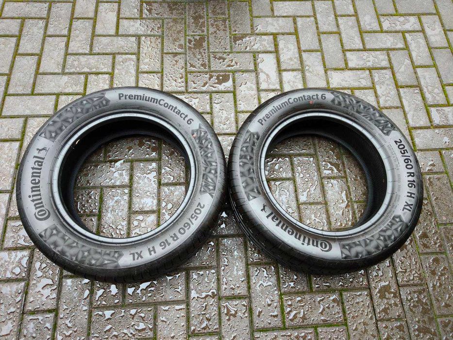 205/60 96H R16 CONTINENTAL PremiumContact6 2024r 7.5mm Lato jNOWE 2szt