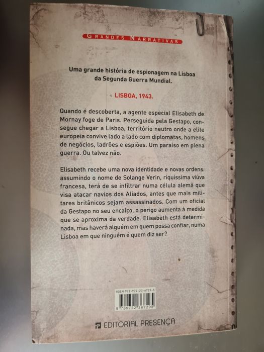 A Cidade de Espiões de Mara Timon