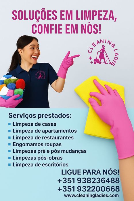 Limpezas de casas…