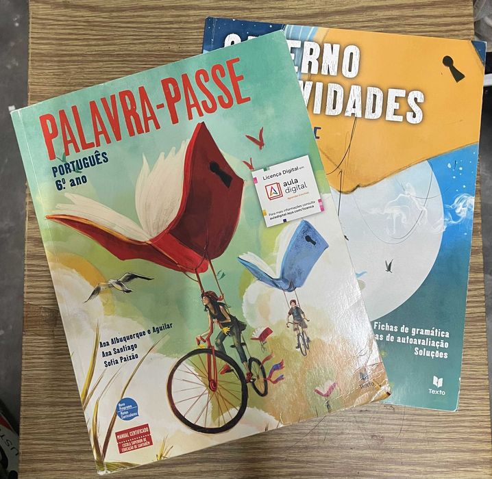 Livros escolares 6º ano