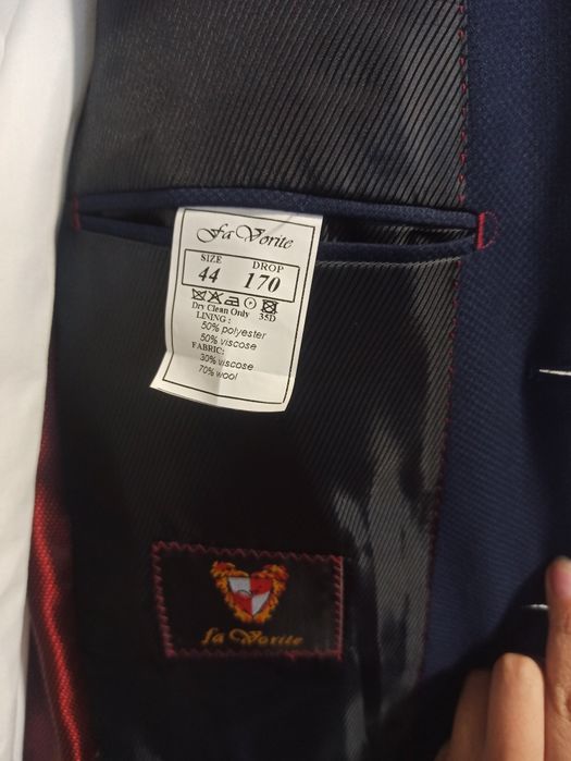 Продам чоловічий костюм з сорочкою