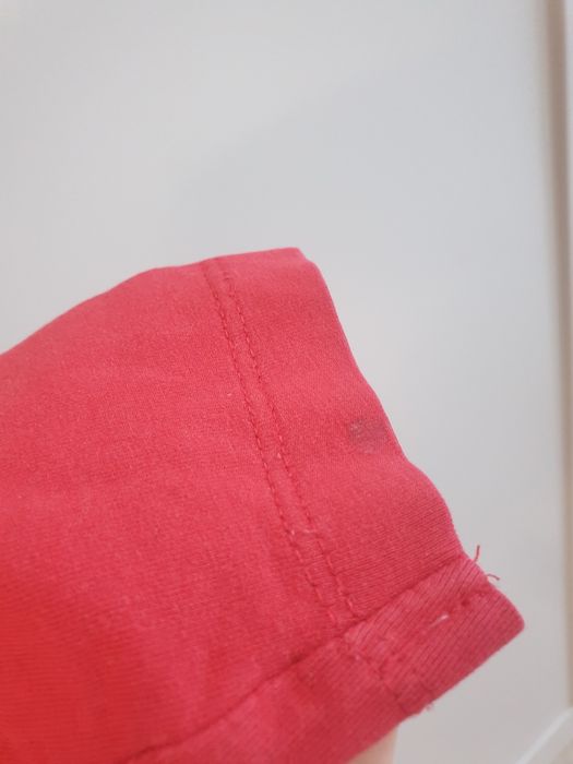Czerwona bluzka serce Kappahl 122 128