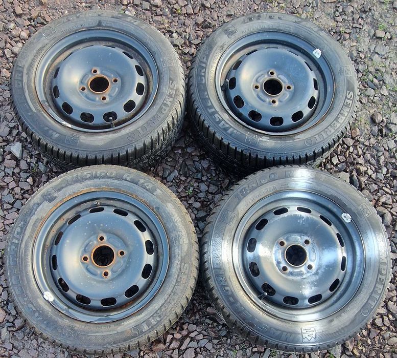Felgi stalowe Ford Fiesta Fusion Mazda 2 4x108 5,5Jx14 ET47,5 Kpl.