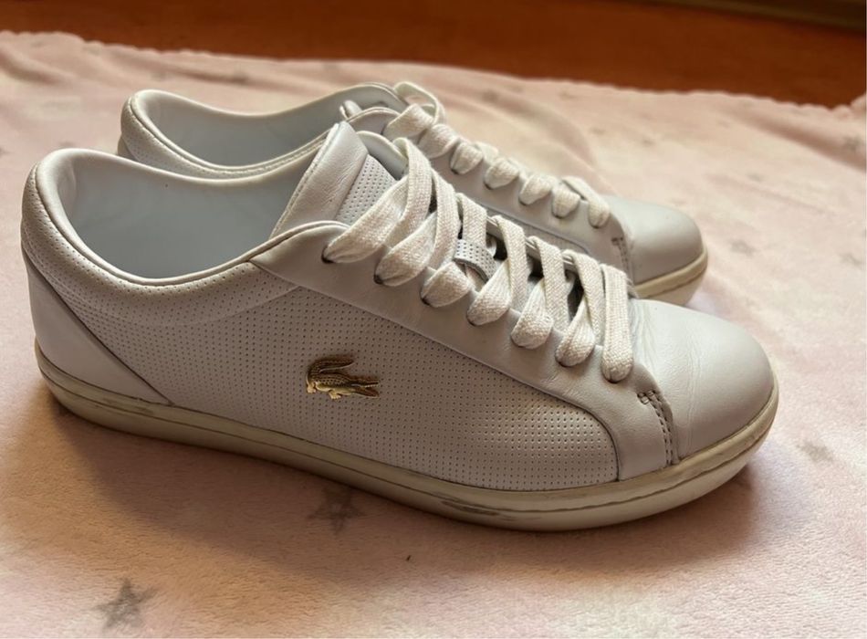 Sneakersy buty Lacoste Straightset 118 rozmiar 40 skóra skórzane