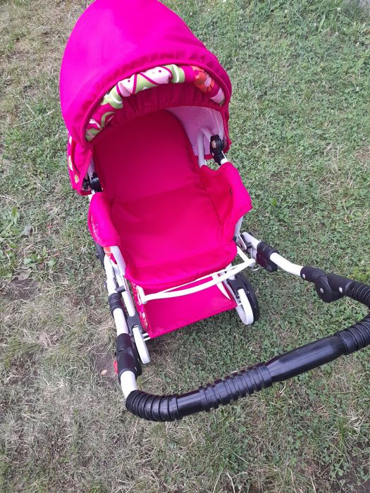 Wózek z budą dla lalek