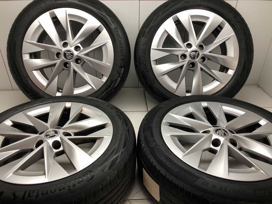 felgi 17 skoda 5e3 octavia 4 7 et46 5x112 idalne opony gratis