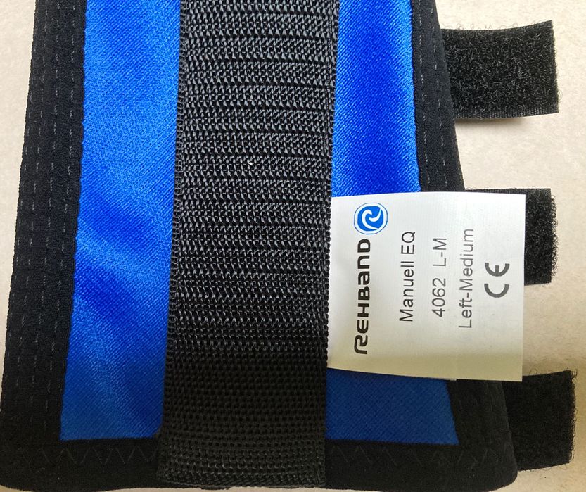 REHBAND 
Stabilizator/ orteza nadgarstka z ujęciem kciuka

Niebieski
M