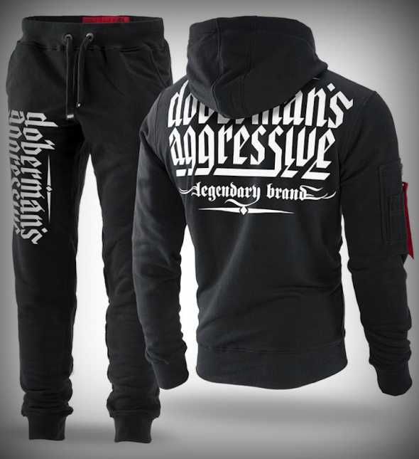 Спортивный спортивний костюм чоловічий Dobermans Aggressive Premium