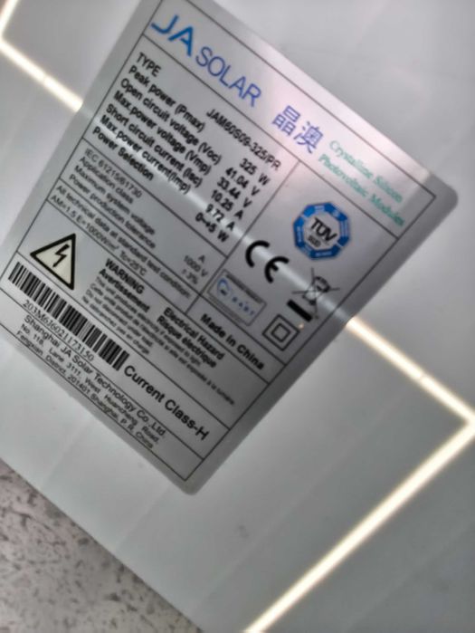 panele fotowoltaiczne 325W