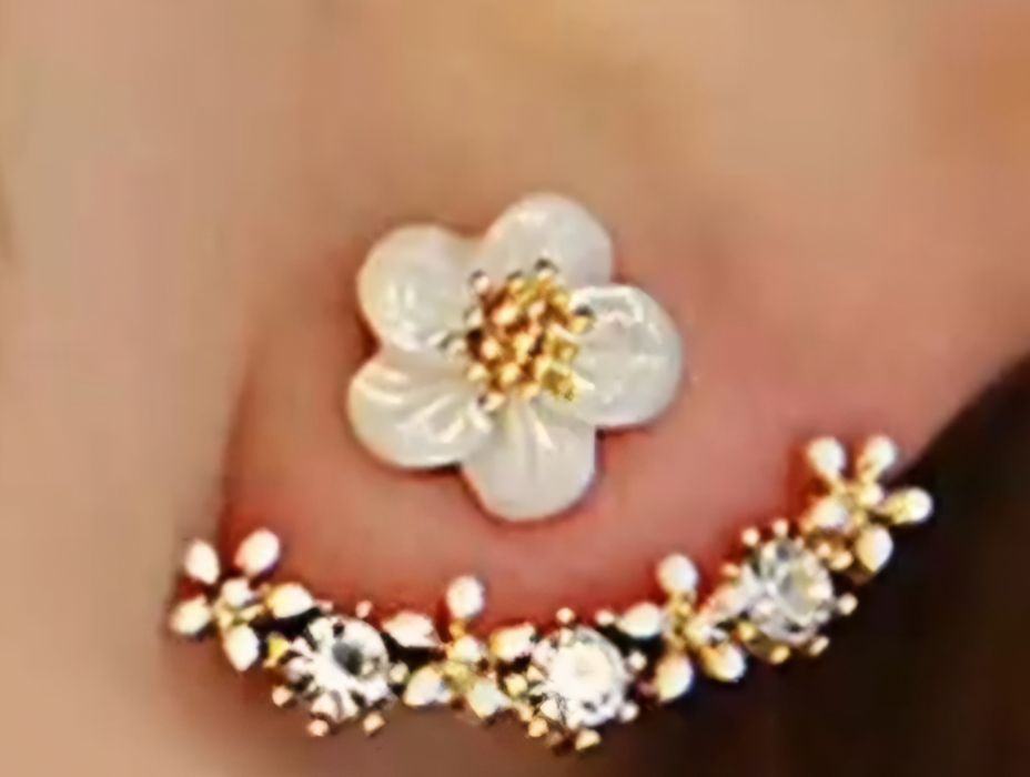 Oryginalne nowe kolczyki z kryształkami Leilani
Fan