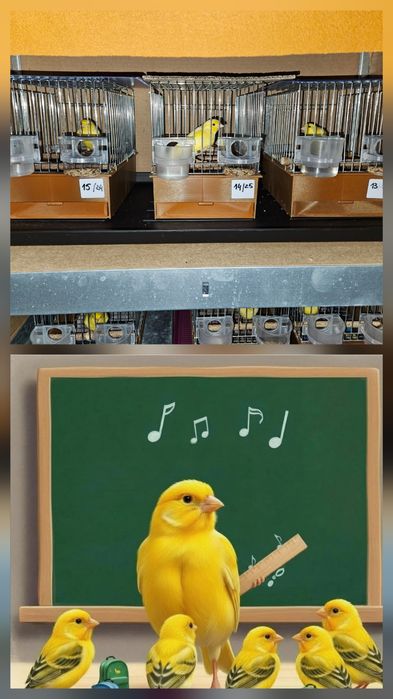 Kanarki wodnotokowe Malinois