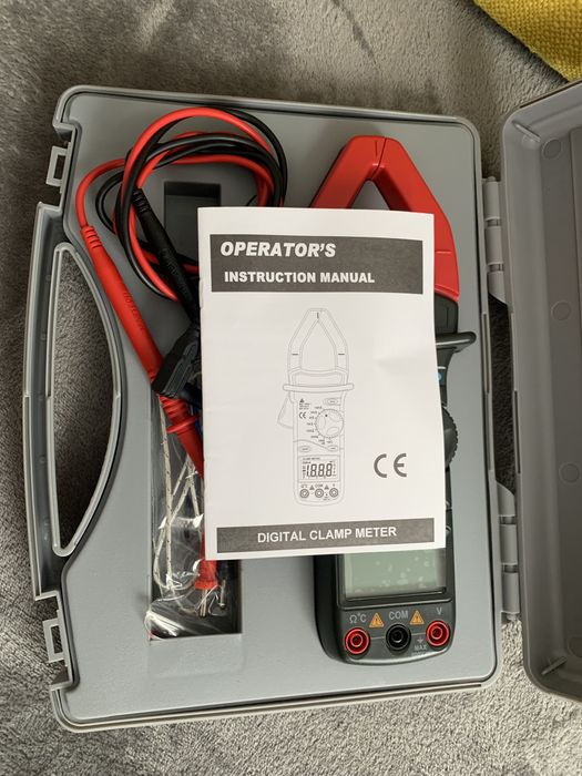 Струмові кліщі мультиметр clamp meter MS2001C