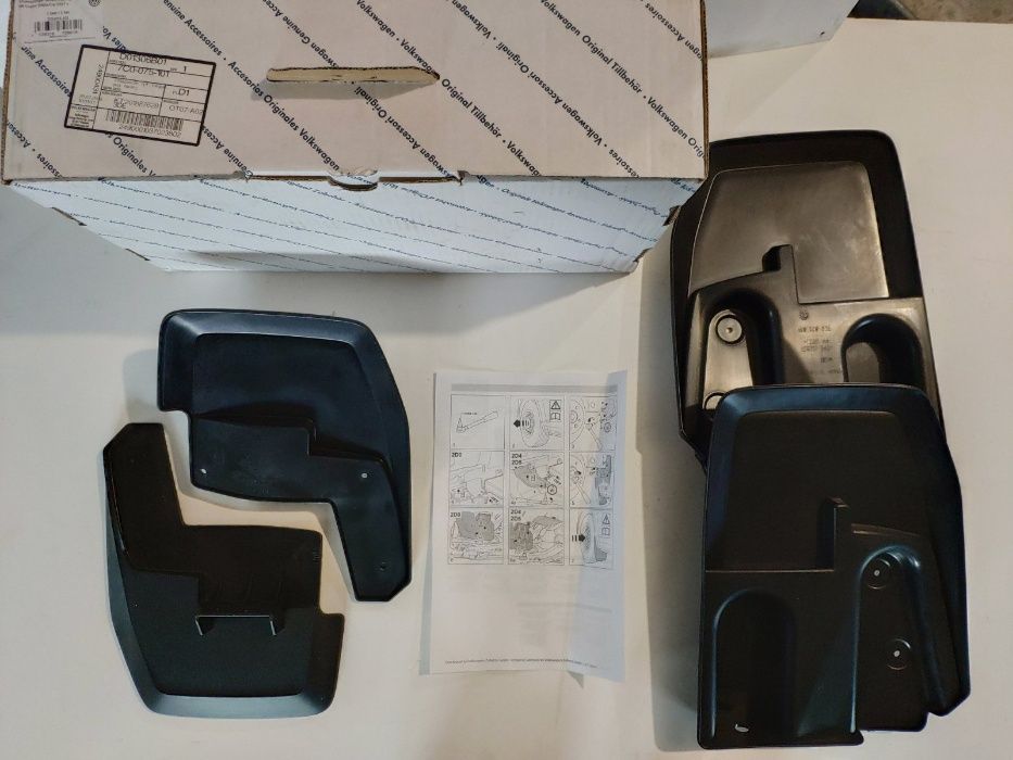 Бризговики на T6 volkswagen Т6.1