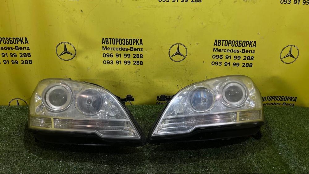 Фари Ml164 w164 ресиайл галоген, девая правая фара Мл
