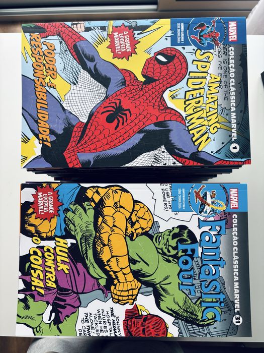 Coleção Clássica Marvel completa – 60 volumes – Estado Novo