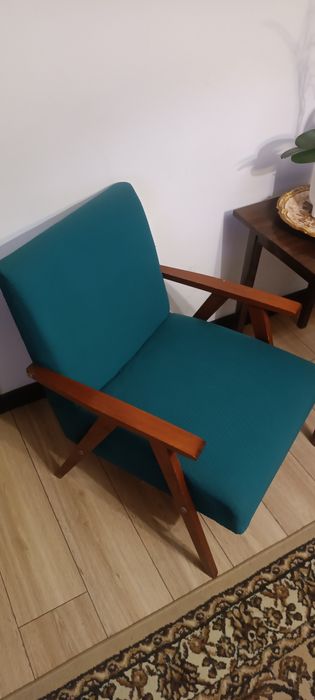 Fotele PRL jak nowe orginal tapicerka Nie wymagają renowacji