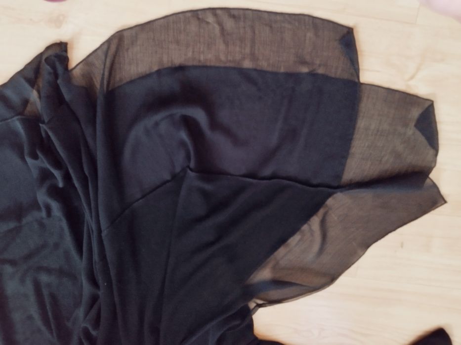 Liberty Unikalny kardigan z mgiełką plus size 3XL