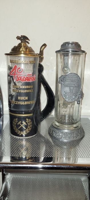 Kufel górniczy do piwa