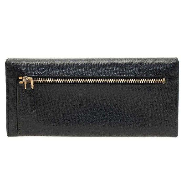 Гаманець prada black saffiano