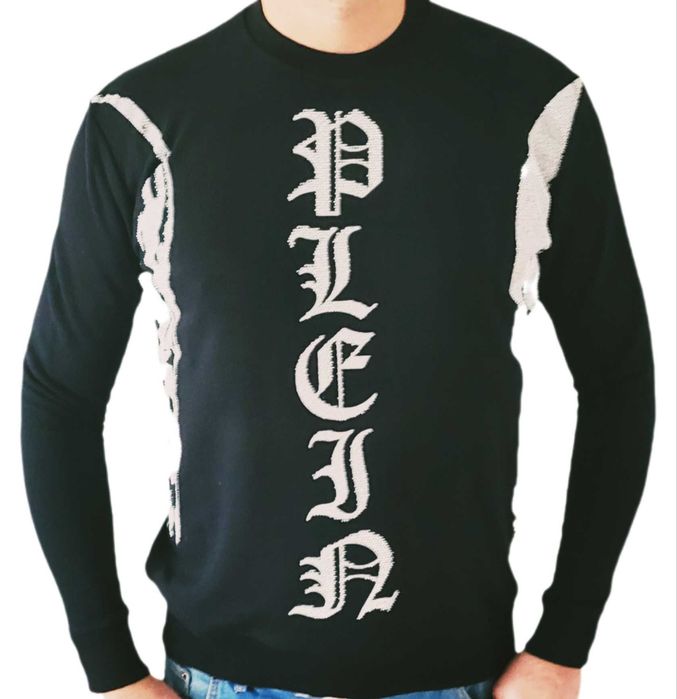 Bluza męska Philipp Plein Logo zdobienia