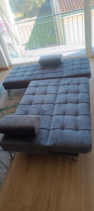Sofá  cama com chaise