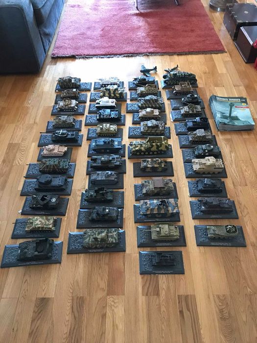 Miniaturas- Tanques segunda guerra mundial. Escala 1/43 Altaya