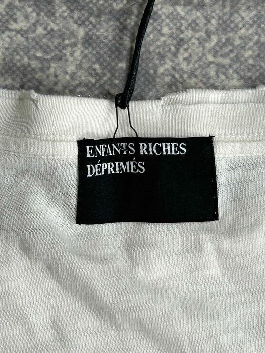 Футболка біла Enfants Riches Deprimes archive distressed белая