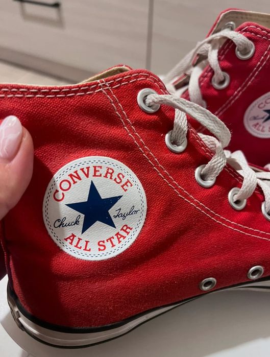 Trampki Converse rozm. 38 czerwone
