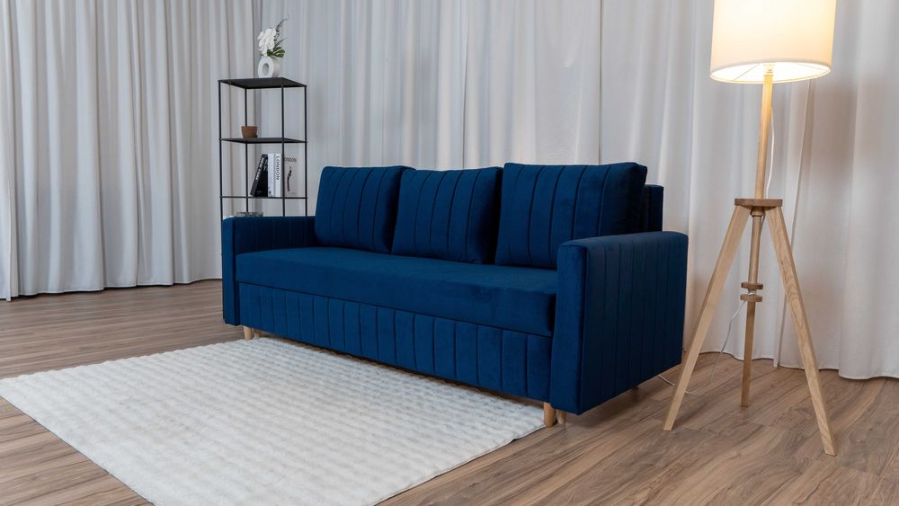 Kanapa Malmo. Wersalka, łóżko, sofa. Automat DL, funkcja spania!