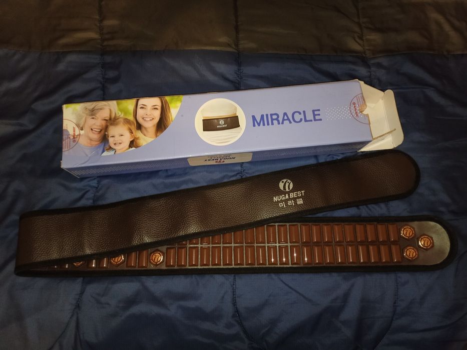 Sprzedam turmaniowy pas masazer Nuga Best Miracle Korea