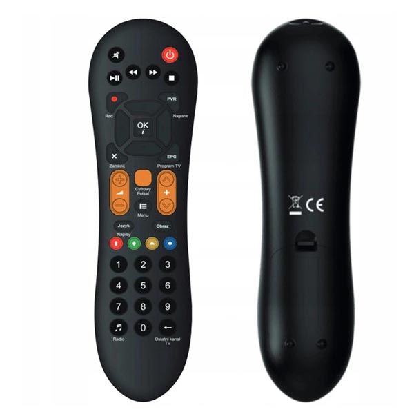 Pilot do dekodera Cyfrowy Polsat HD UNIWERSALNY