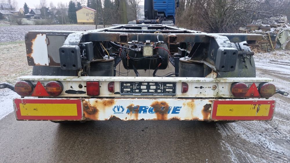 Przyczepa KRONE BDF 2011 mega 19,5 Koła tarcza poduszka morski laweta