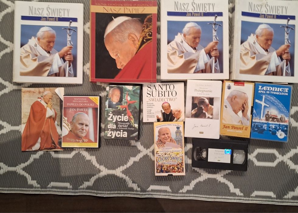 Papiez VHS CD jan paweł drugi jp2 II zestaw Karol Wojtyła