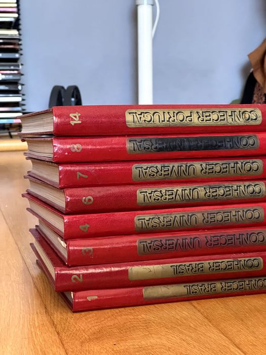 Conhecer, Dicionário Enciclopédico 8 volumes. Preço conjunto