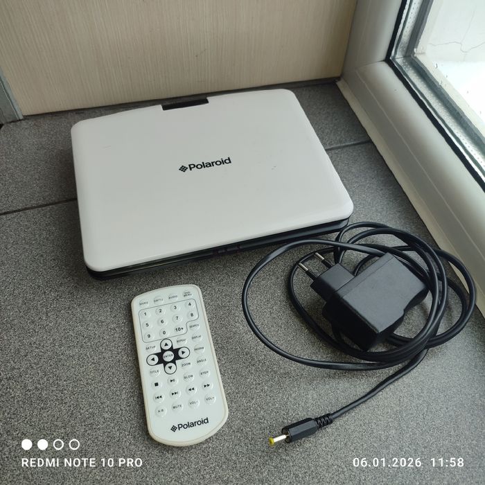 Polaroid PDVD-193C портативный DVD плеер