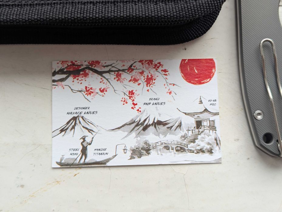 Складаний ніж PMP/Maxace Harmony