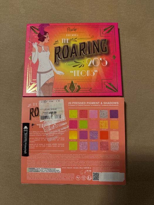 Paleta cieni Roaring Rude Cosmetics made in USA nowa