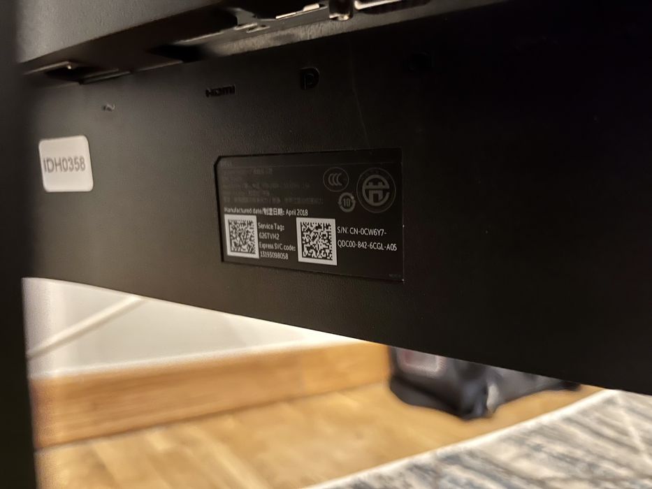 Монітор DELL U2417H InfinityEdge 24"