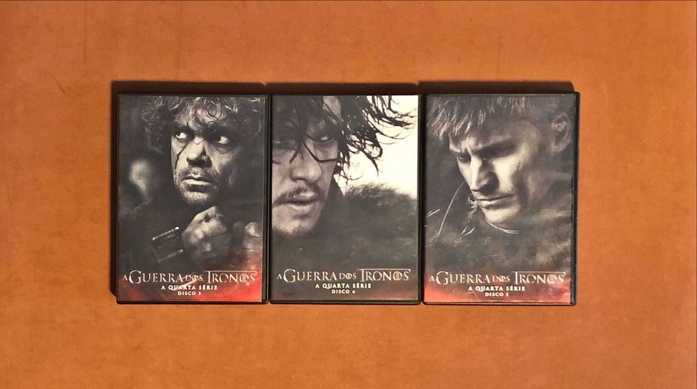 SÉRIE DVD [5€ cada] A Guerra dos Tronos Game of Thrones GOT Gelo Fogo64409481462018124