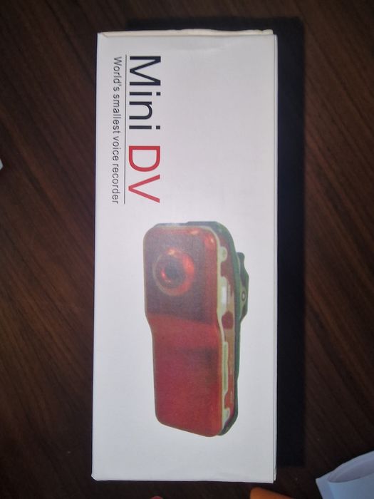 Mini gravador de voz e vídeo (caixa de 8 unidades)
