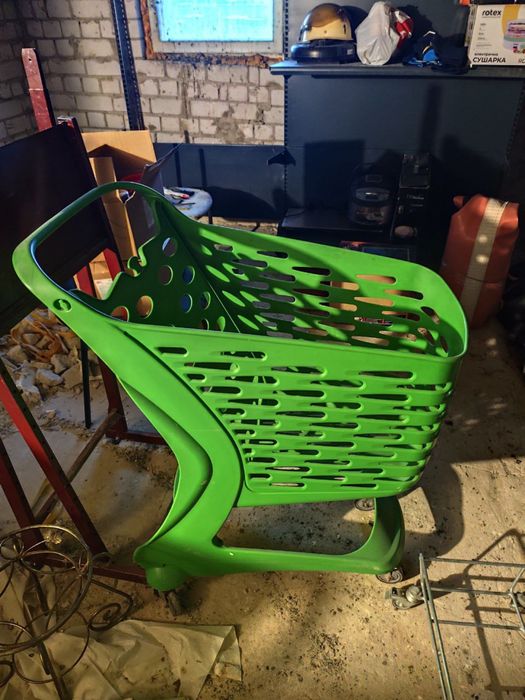 Пластиковий купівельний візок Rabtrolley Mini Basic