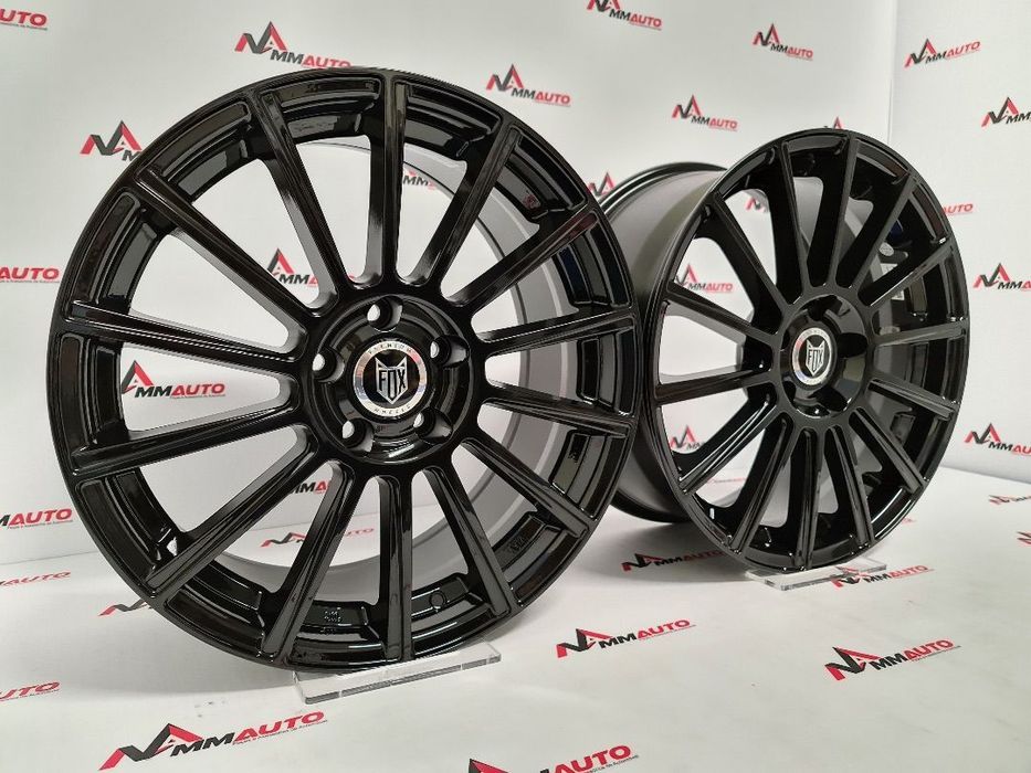 Jantes FOX MBM Preto Brilho 18 (Mercedes, Audi, VW)