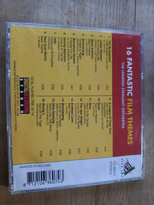 Muzyka Filmowa Soundtrack CD Rocky