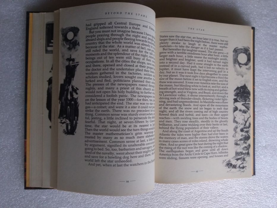 Raro Livro Beyond the Stars - Tales of Adventure in Time and Space