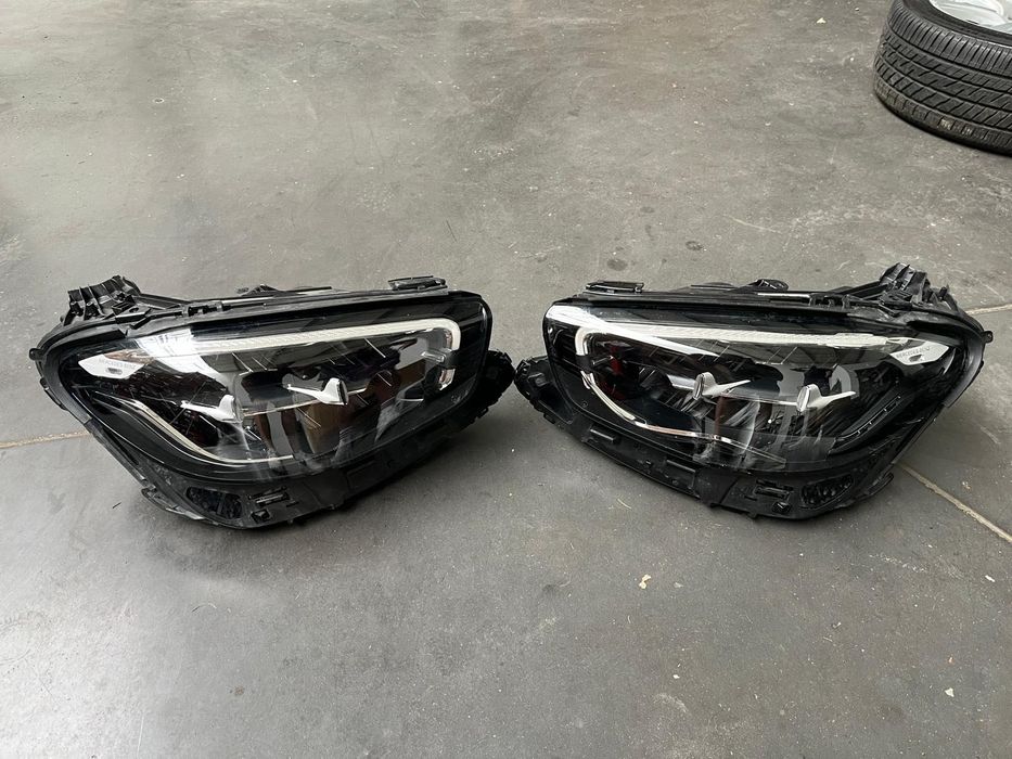 Lampy przód Mercedes W213 Lift Full Led Komplet bez modułów
