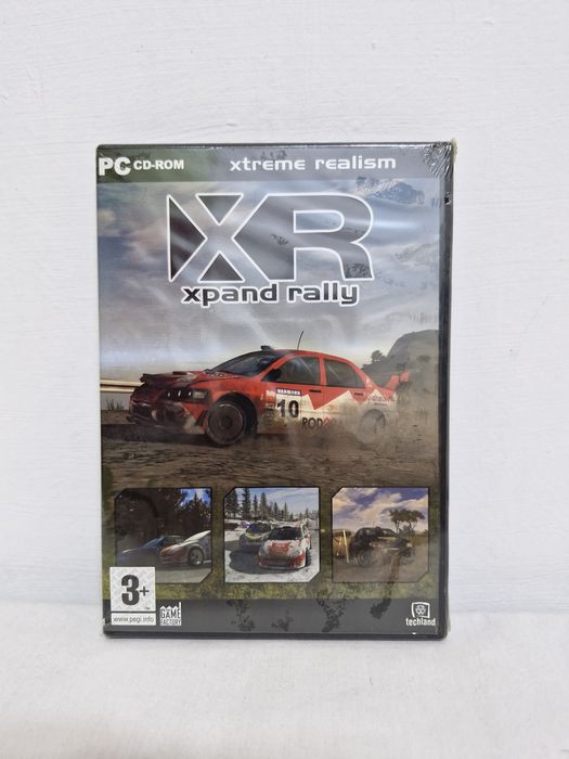 Gra PC cd-rom retro vintage wyścigowa XR xpand rally