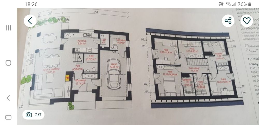 Nowy dom 133 m² prywatnie sprzedam Wilków [10ar]zamiana - Widok 5